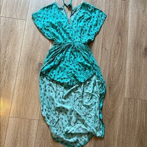 Floral Green Jumpsuit